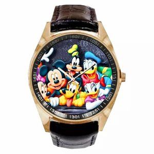 Mickey, Minnie Mouse and Friends Quartz Watch NWT